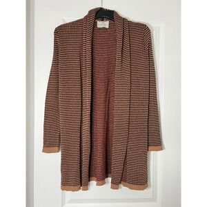 Love‎ for Humanity Knit Black Label Open Front Cardigan size Medium